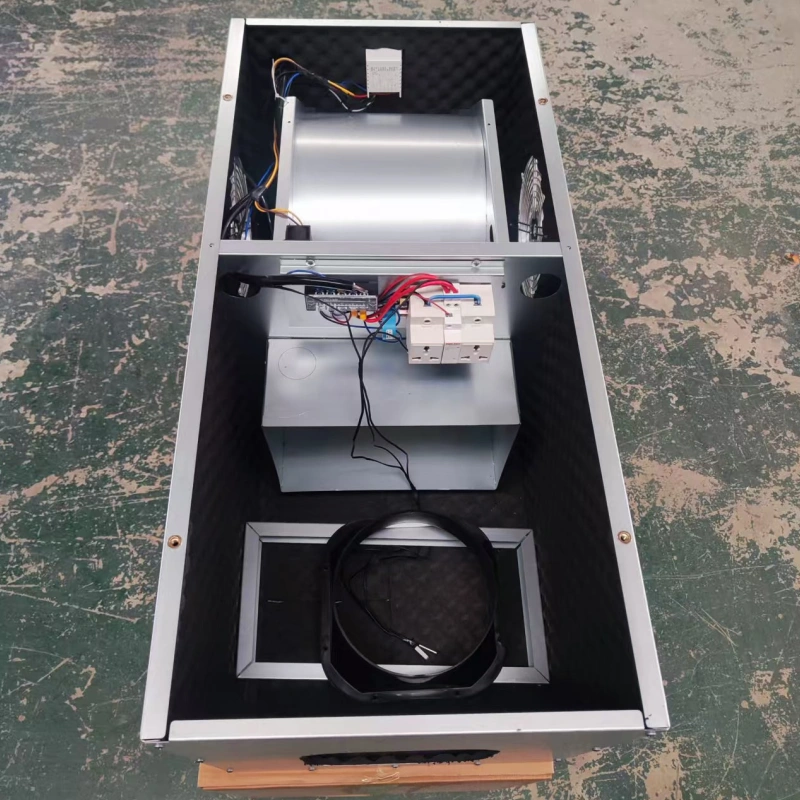 Crypto miner silencer box Inside Crypto miner silencer box Inside