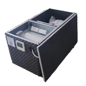 Crypto miner silencer box with LCD version Crypto miner silencer box with LCD version