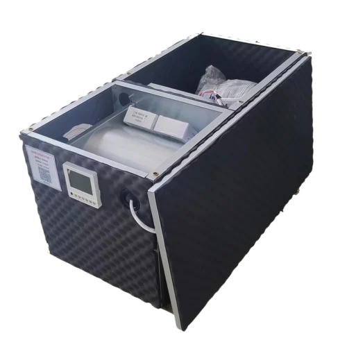 Crypto miner silencer box with LCD version Crypto miner silencer box with LCD version