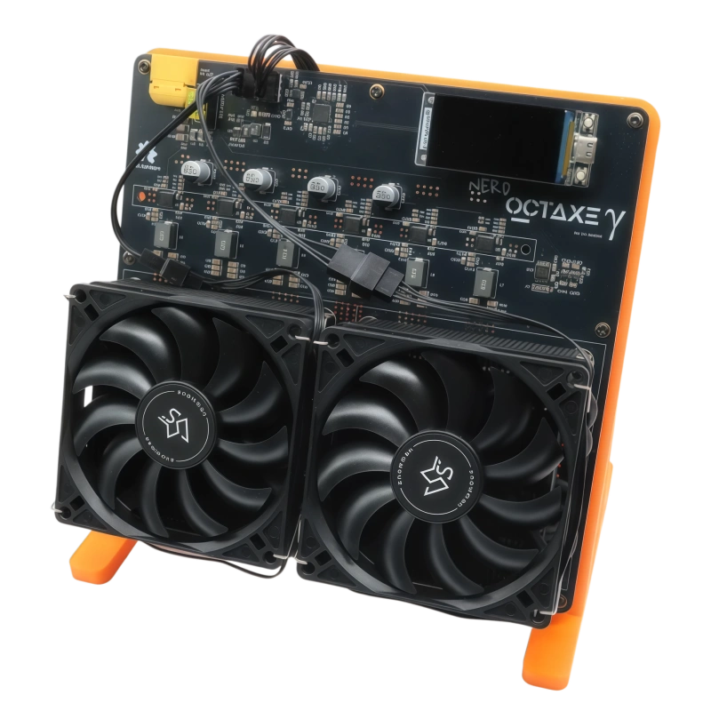 NerdMiner NerdOCTAxe γ Rev 3.1 Bitcoin Miner 12T NerdMiner NerdOCTAxe γ Rev 3.1 12T 190W Bitcoin Miner