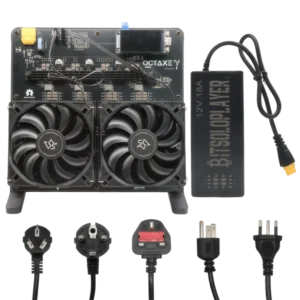 NerdMiner NerdOCTAxe γ Rev 3.1 Bitcoin Miner NerdMiner NerdOCTAxe γ Rev 3.1 12T 190W Bitcoin Miner