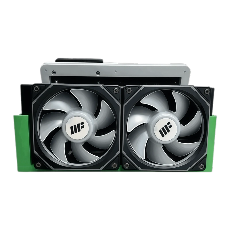 hammer-miner-bc08-hydro-radiator-fans Hammer Miner BC08 Hydro 12TH/s 210W Bitcoin Miner